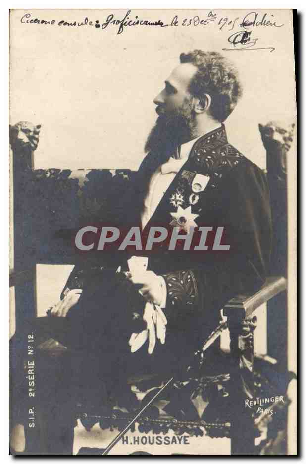 Cicéron consul à Proficiacamera — 2e série, S.I.P. N°12 — H. Houssaye, Paris