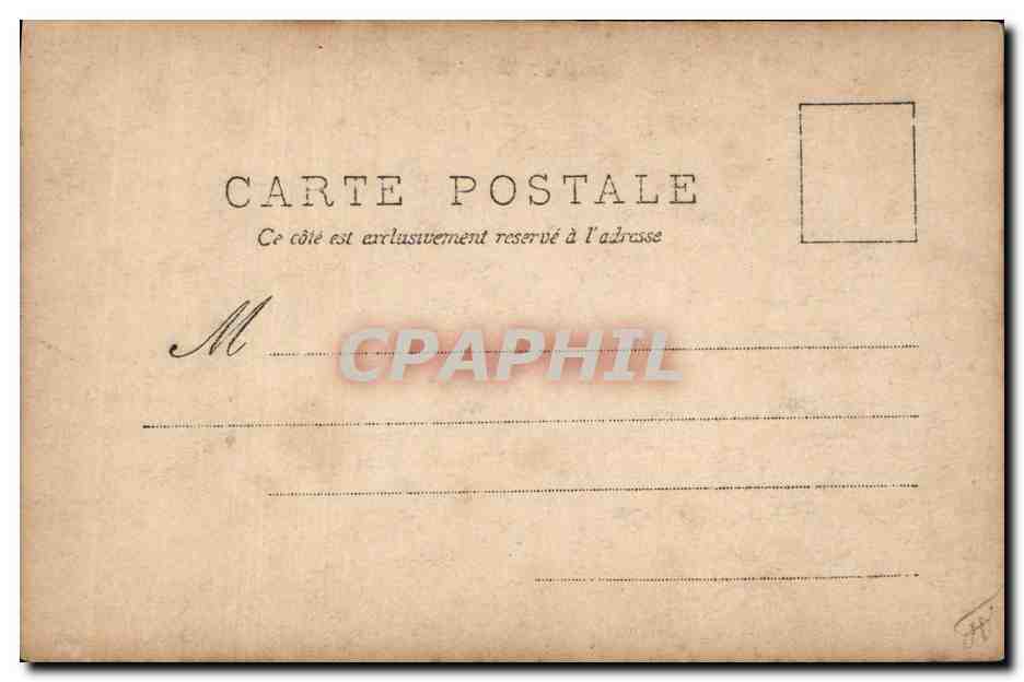 CPA Jules Claretie  — Verso
