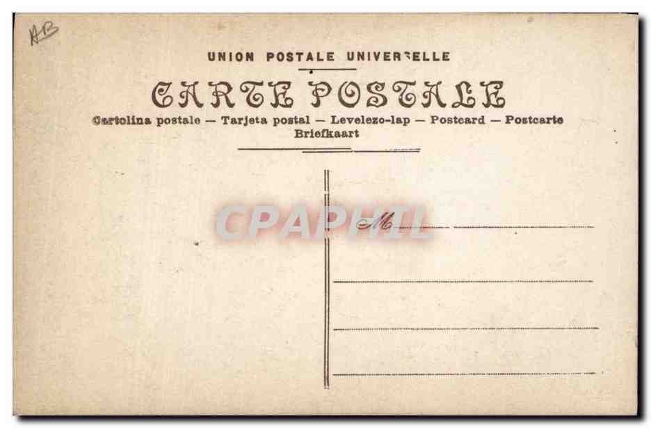 CPA Georges Courteline Auteur  — Verso
