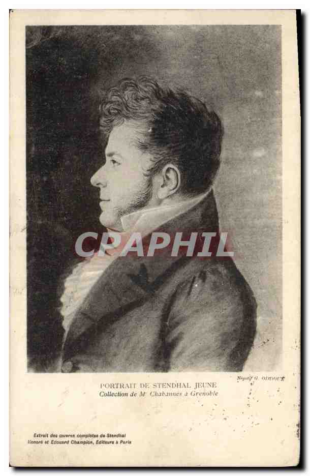 CPA Stendhal Jeune M Chabannes a Grenoble 