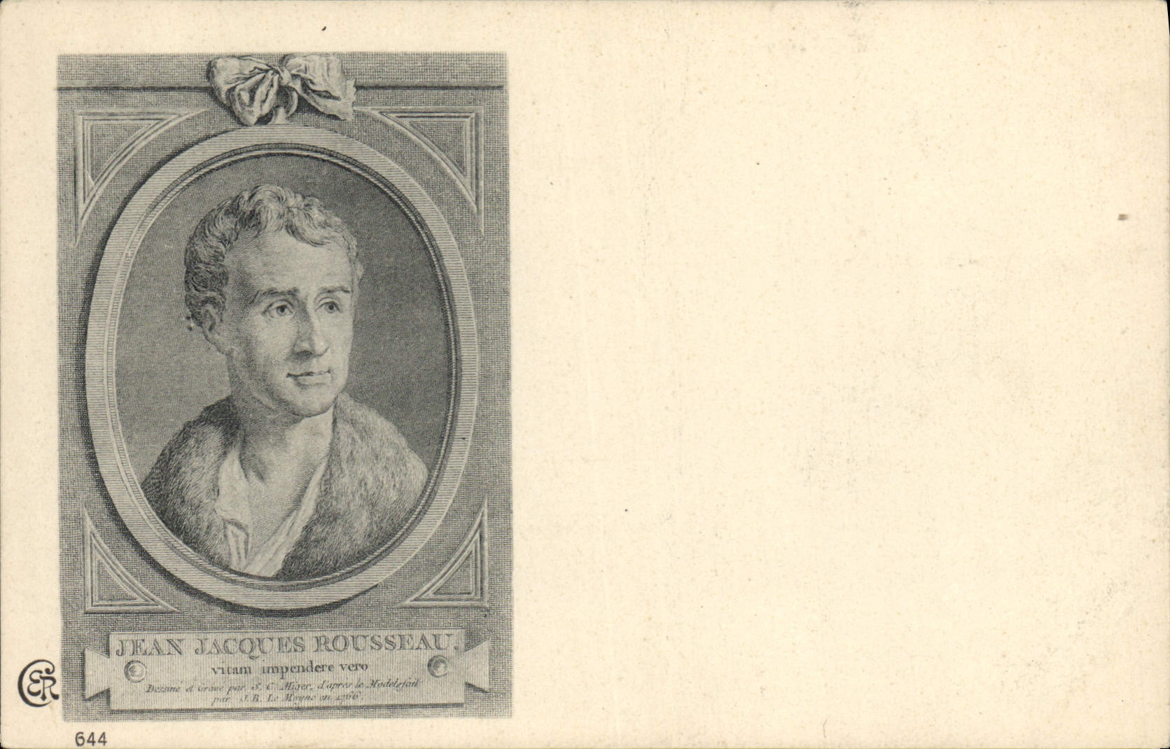 CPA Jean Jacques Rousseau 