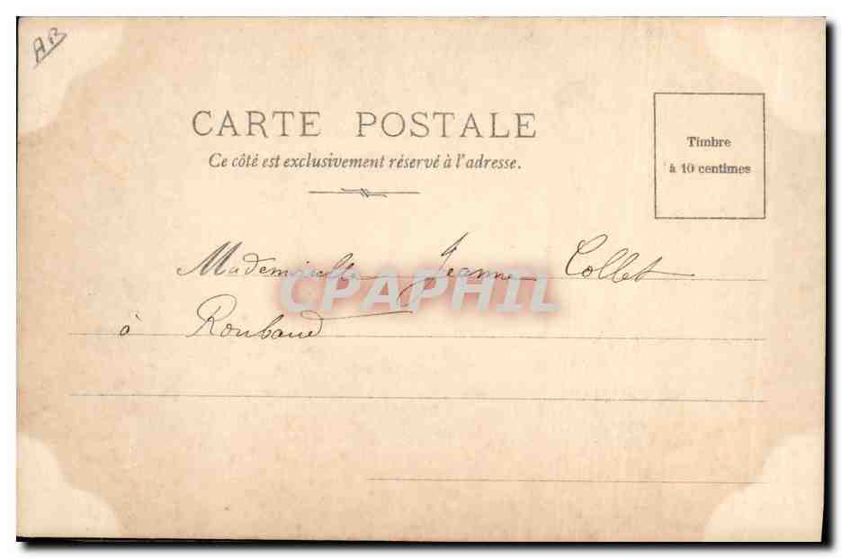 CPA Polaire  — Verso