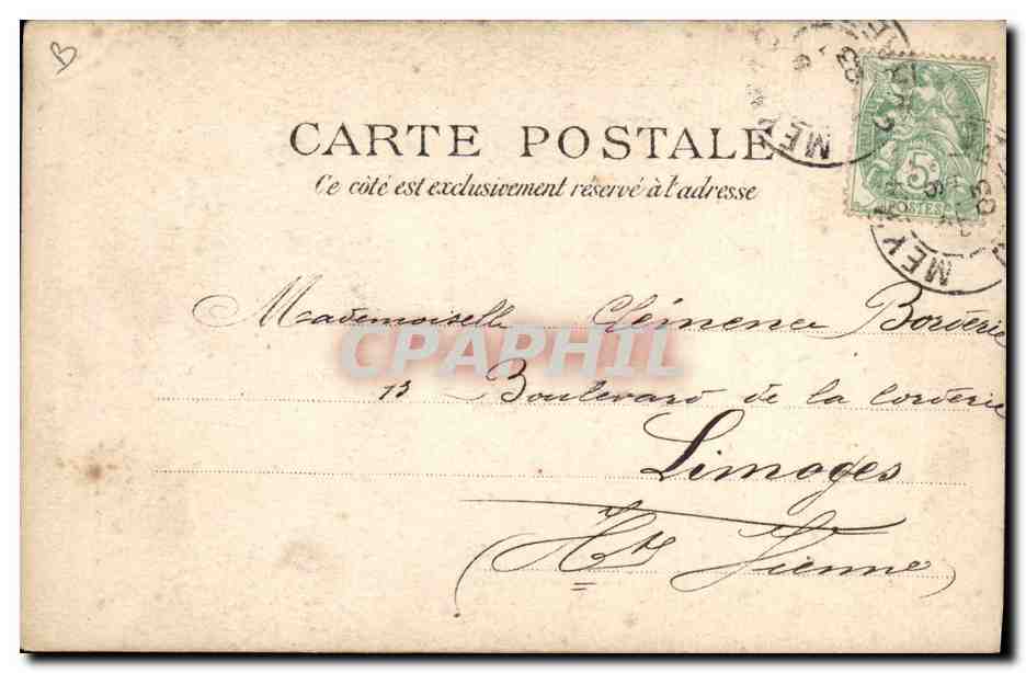 CPA Polaire Claudine a Paris de Willy  — Verso