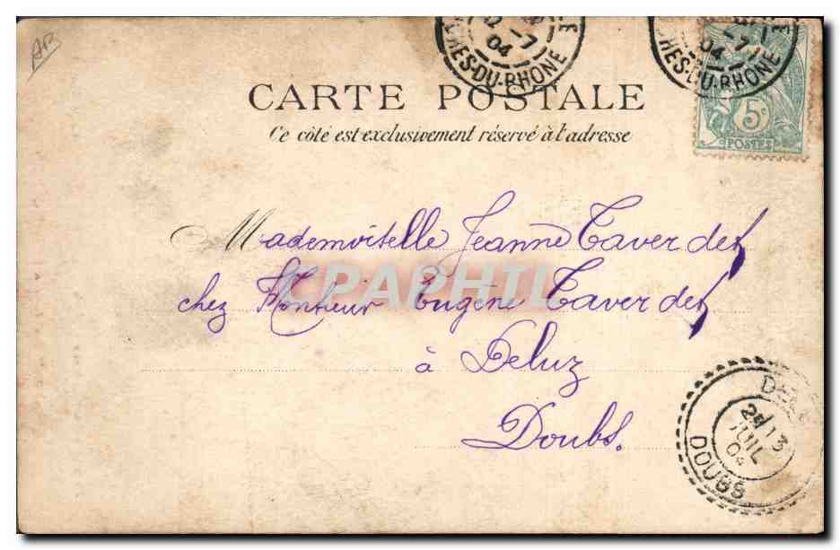 CPA Polaire Claudine a Paris de Willy  — Verso