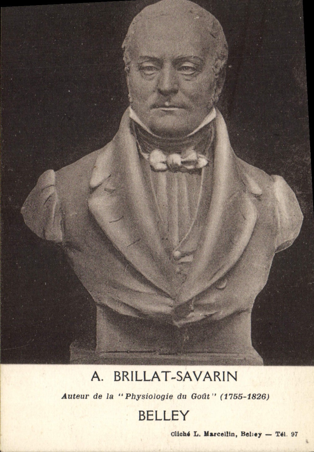 CPA Brillat Savarin La Physiologie du Gout Belley