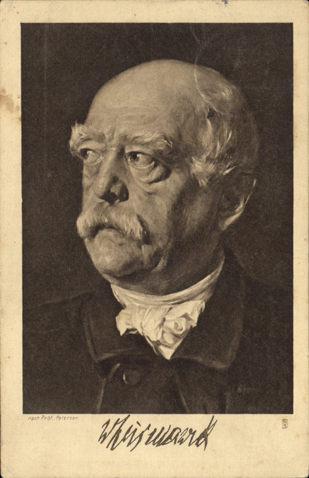 Portrait de Wilhelmward — d'après Prof. Petersen — éditeur inconnu, n° 15