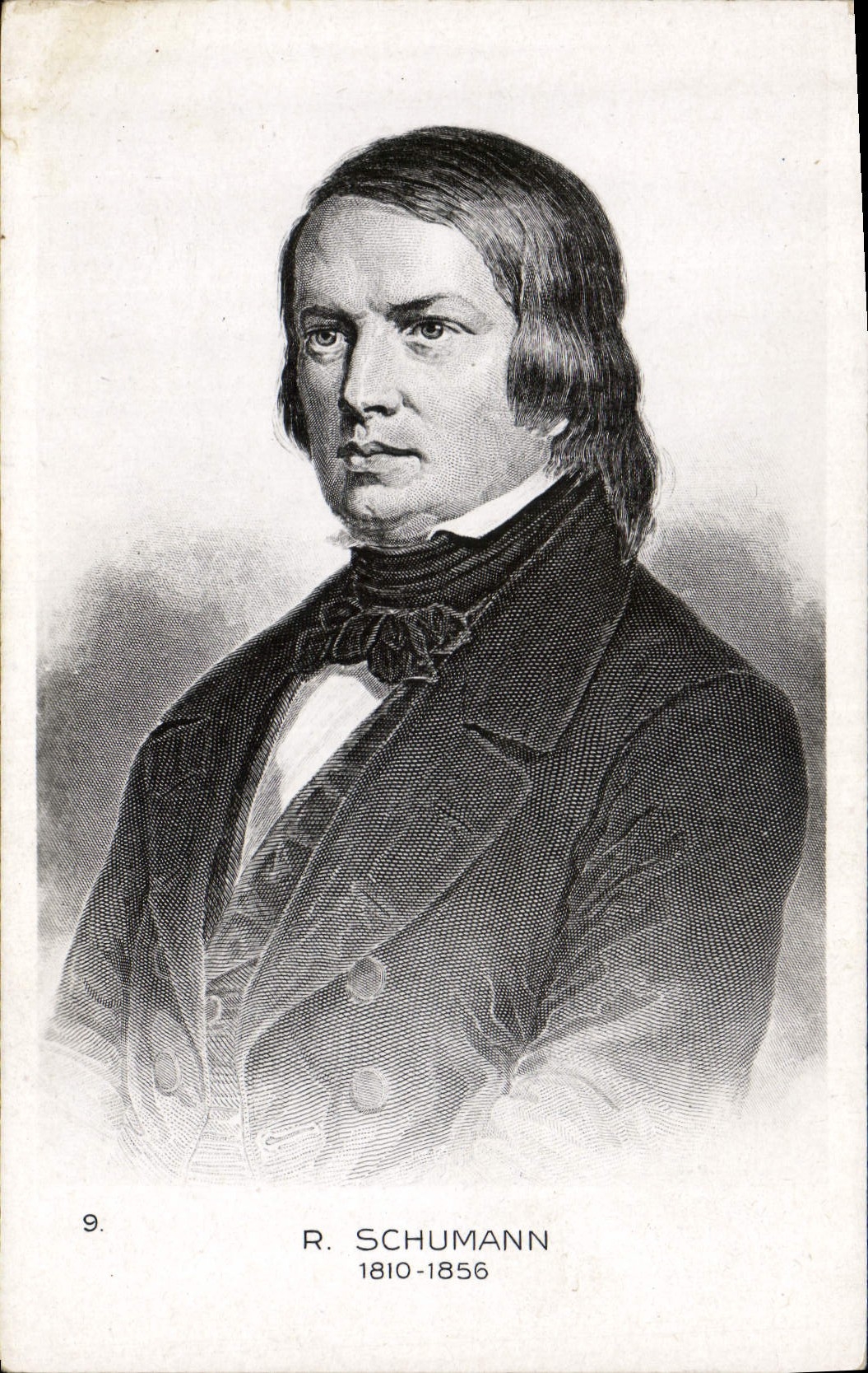 R. Schumann — portrait gravé — Édition Chantal, n°9