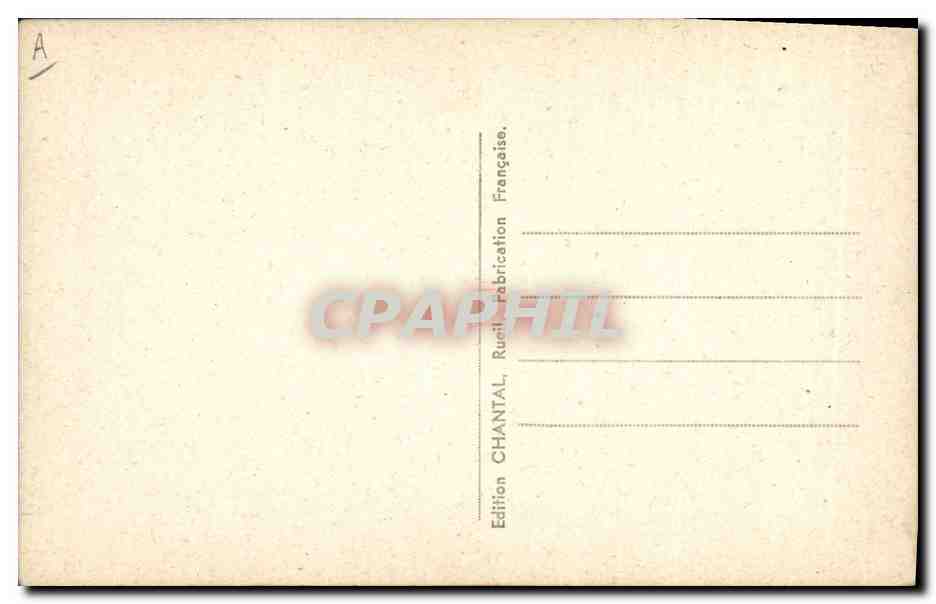 R. Schumann — portrait gravé — Édition Chantal, n°9 — Verso