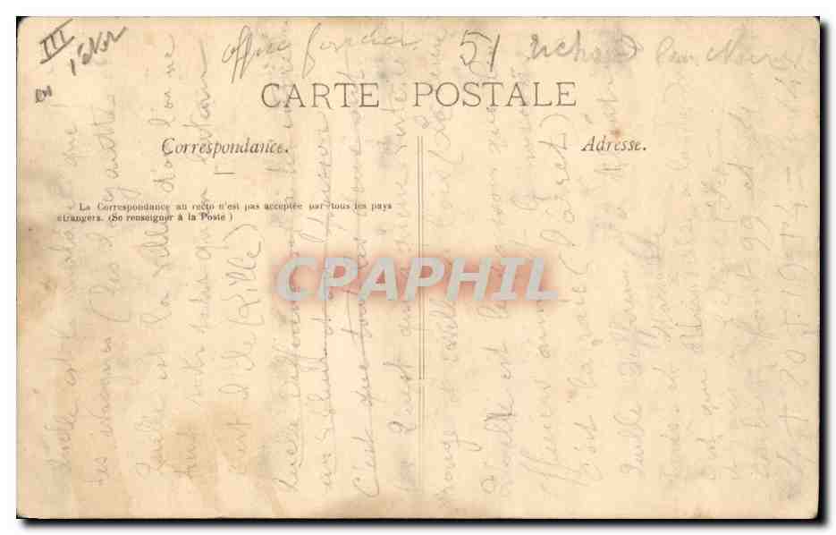 CPA Cheval Equitation Hippisme Pau Haras de Gelos Exercices dans le parc — Verso
