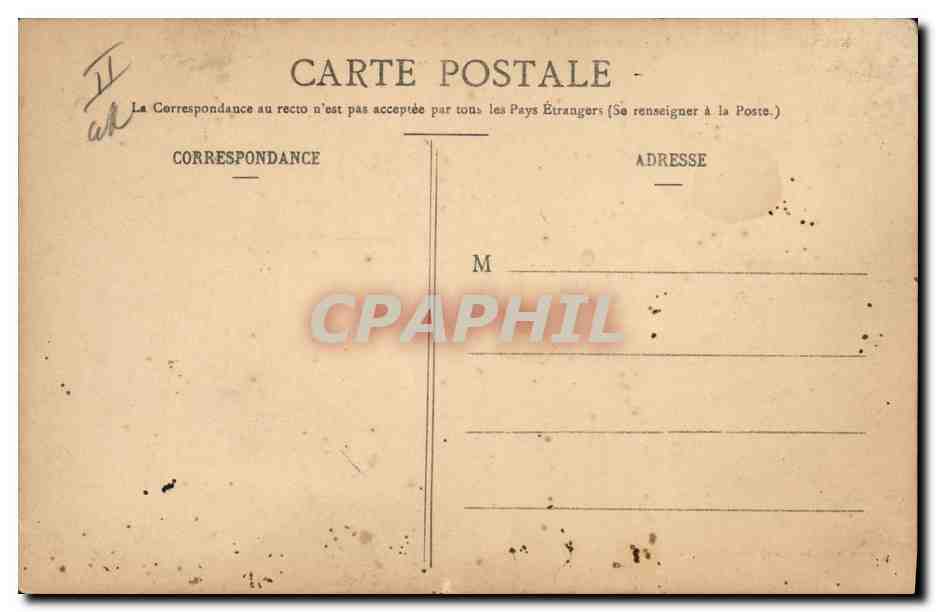 CPA Cheval Equitation Hippisme Neuville pres Sees Haras de Montrond Les Boxes — Verso