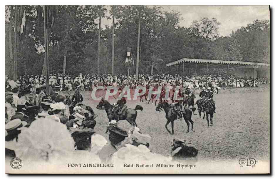 Fontainebleau — Raduno Militare Equestre Nazionale — Editore ELD