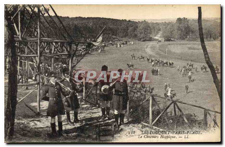 Le Touquet-Paris-Plage — El concurso ecuestre — LL. n° 242