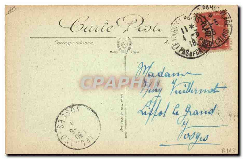 Le Touquet-Paris-Plage — El concurso ecuestre — LL. n° 242 — Reverso