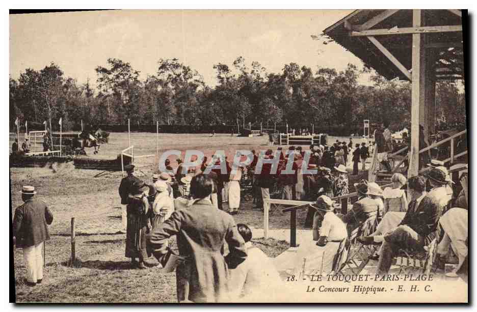 Le Touquet-Paris-Plage — Concurso Ecuestre — E. H. C.