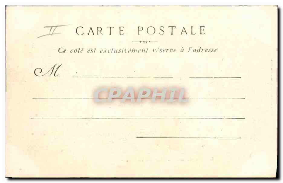 CPA Cheval Equitation Hippisme Course de haies Le Bull Finish — Verso