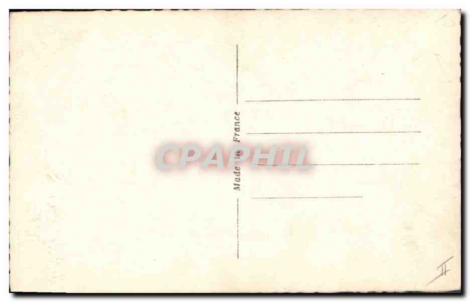 CPA Fantaisie Femme Bonnet Ste Catherine — Verso
