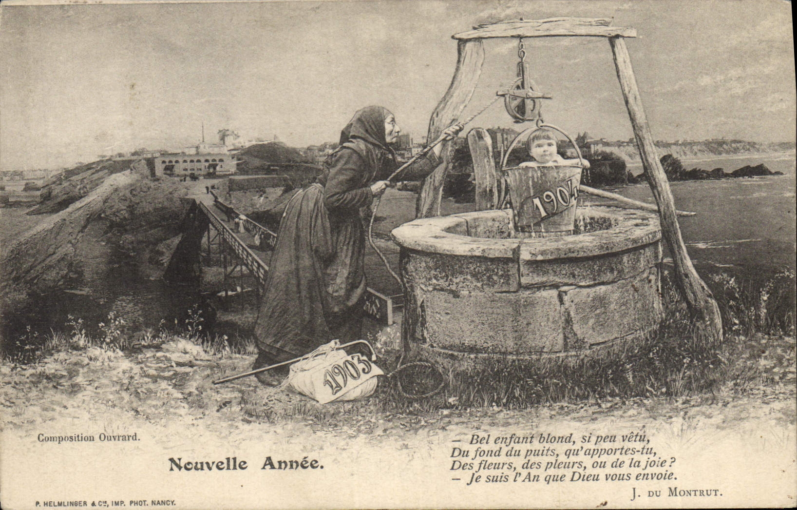 Nouvelle Année — 1903 — P. HELMLINER & Cie, IMP. PHOT. NANCY