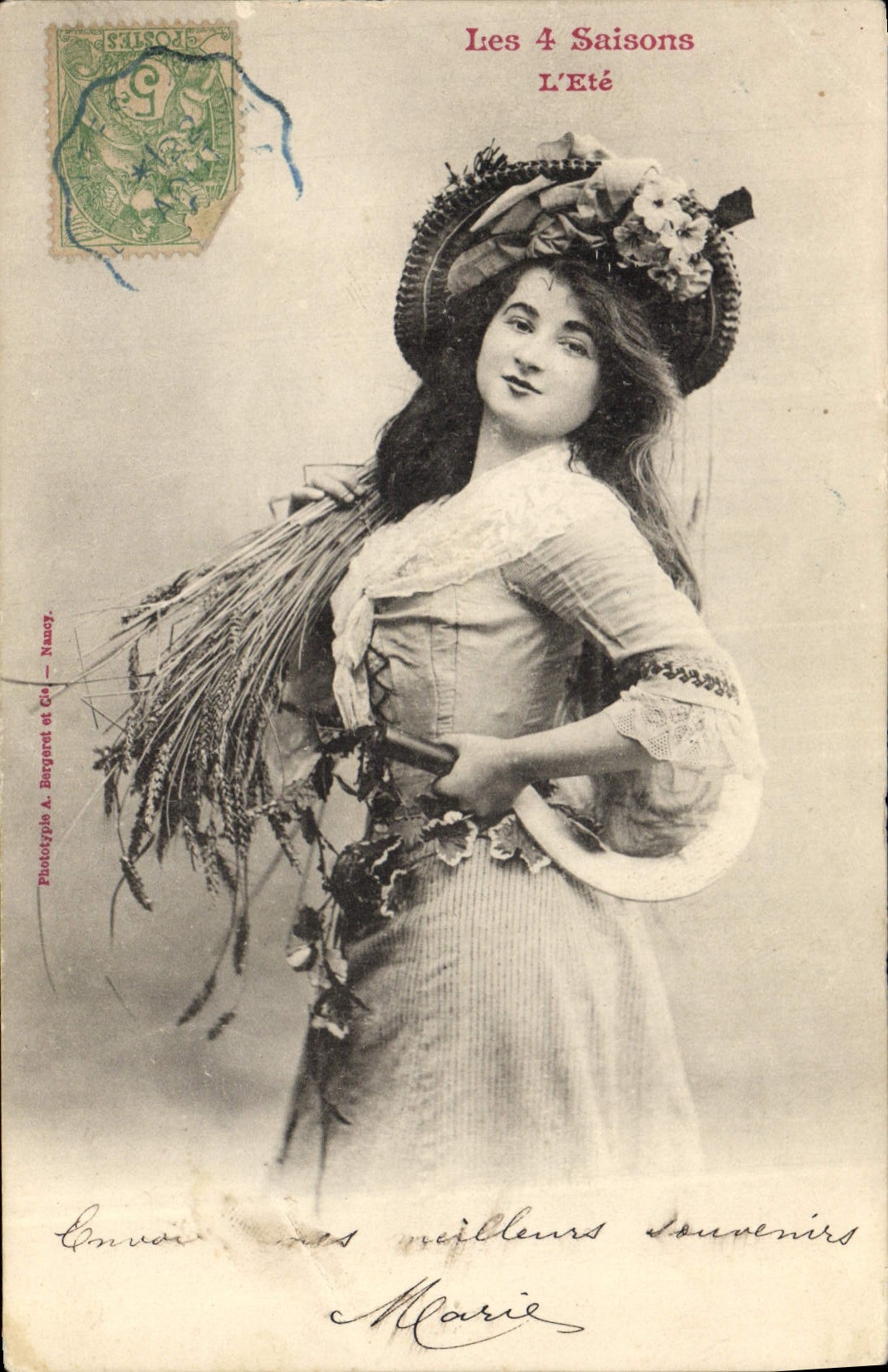 Les 4 Saisons — L'Été — Phototypie A. Bergéret et Cie — Nancy