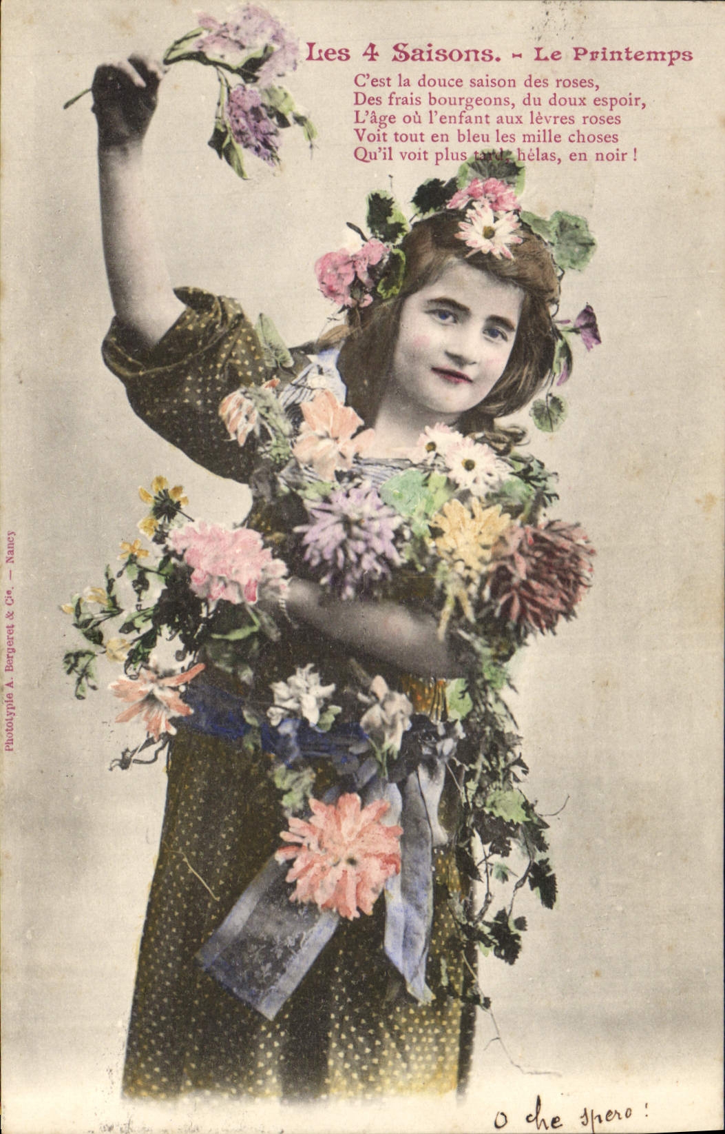 Les 4 Saisons. - Le Printemps — Phototypie A. Berpueert & Cie — Nancy