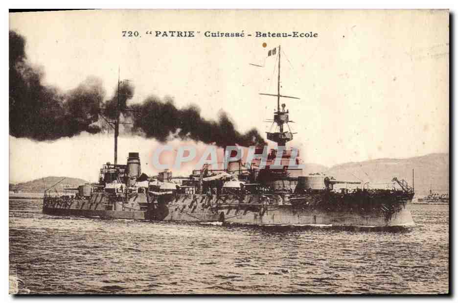 Bateau-École "Patrie" — cuirassé — n°720