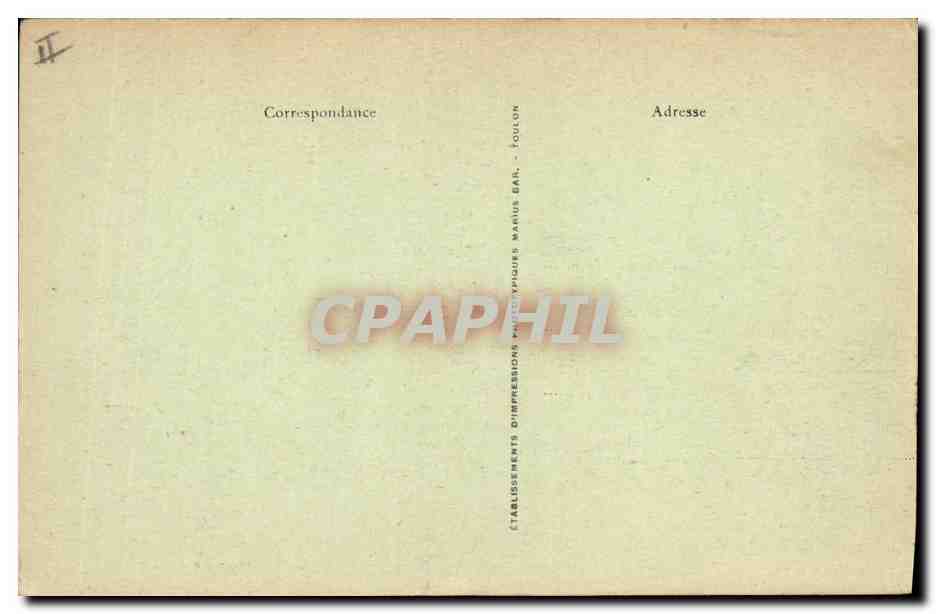 CPA Bateau de Guerre Cuirasse Patris — Verso