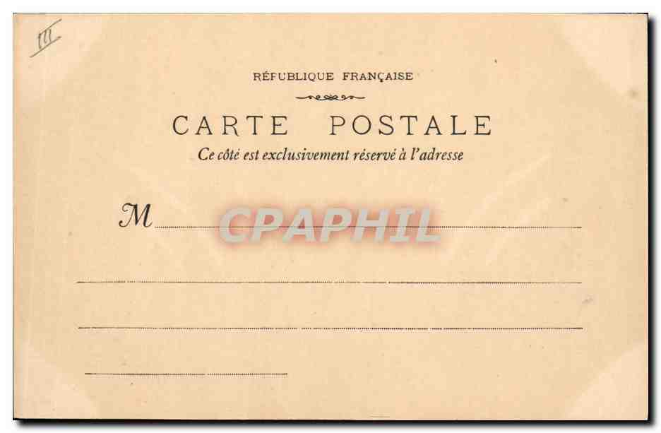 CPA Bateau de Guerre Le Pothuau Cuirasse d'escadre — Verso