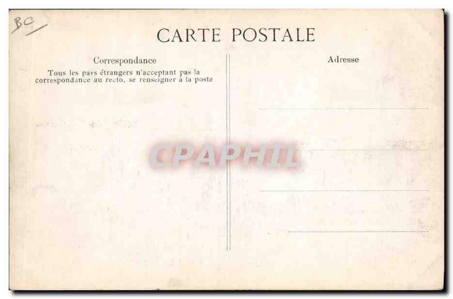 La catastrophe du "Pluviose" — 26 Mai 1910 — Travaux de sauvetage — éditeur SAINT-DENIS — Verso