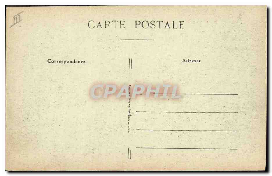 CPA Bateau de Guerre le Cuirasse Patrie  — Verso