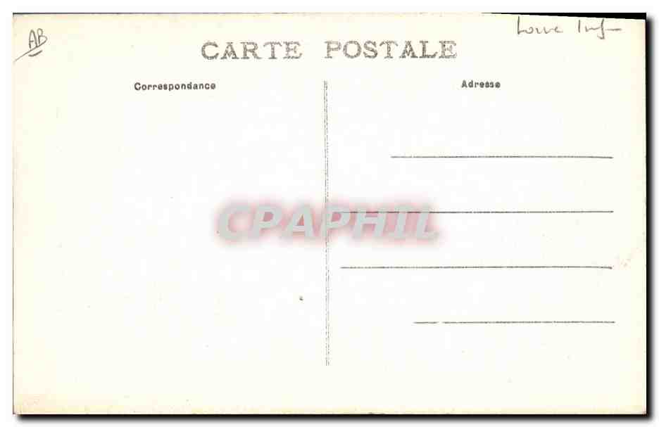 CPA Folklore Clisson Etude de coiffe  — Verso