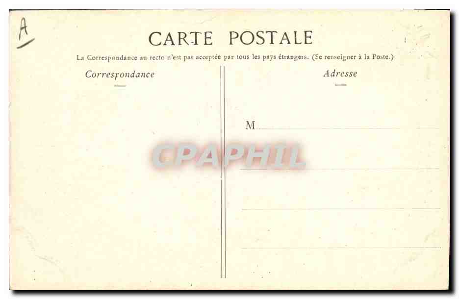 CPA Folklore Paimpolaise  — Verso