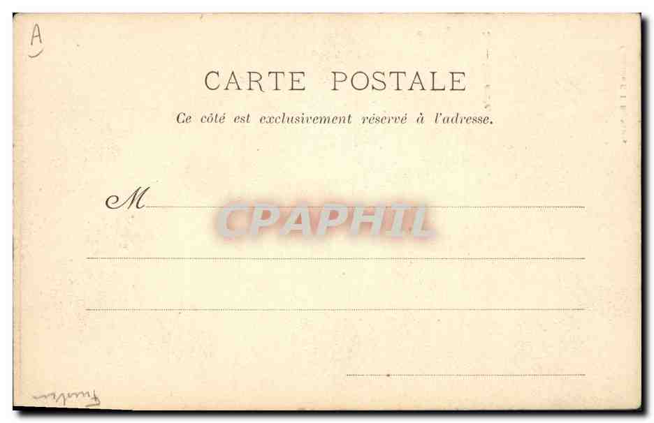 CPA Folklore Roscovite  — Verso