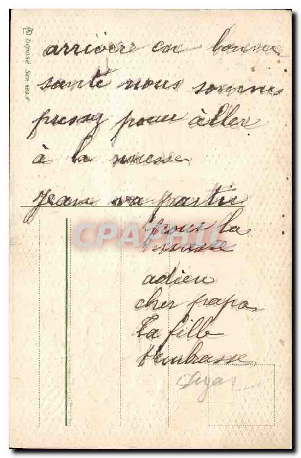 Livre ouvert avec fleurs — 'Du cœur aux livres !' — éditeur non visible — Rückseite
