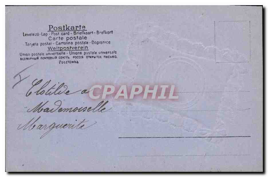 CPA Fantaisie Enfant  — Rückseite