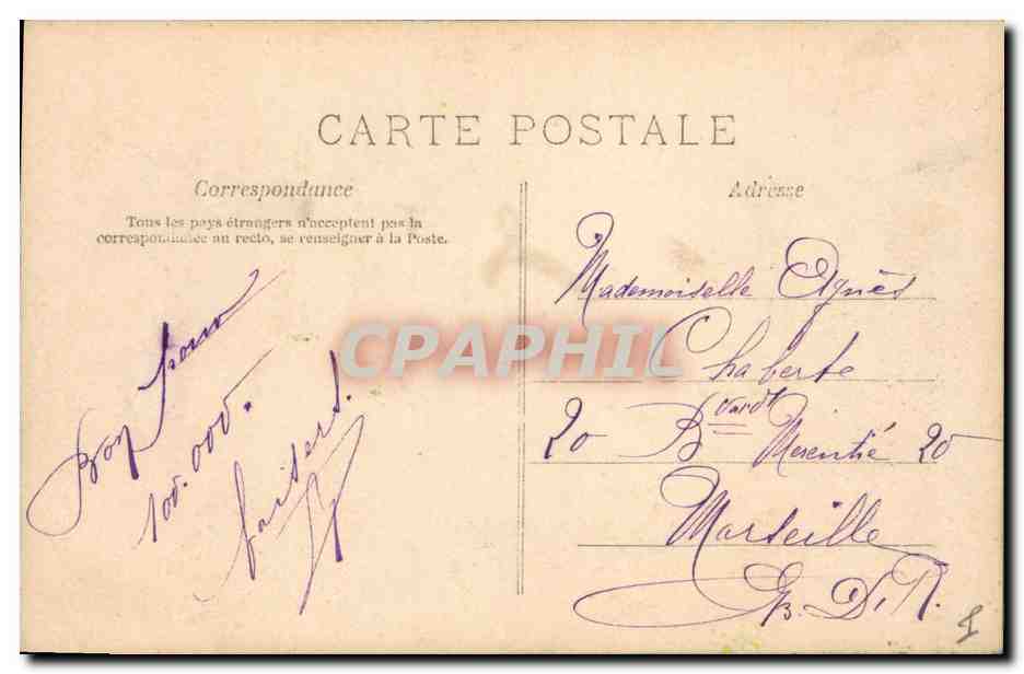CPA Fantaisie Enfant  — Rückseite