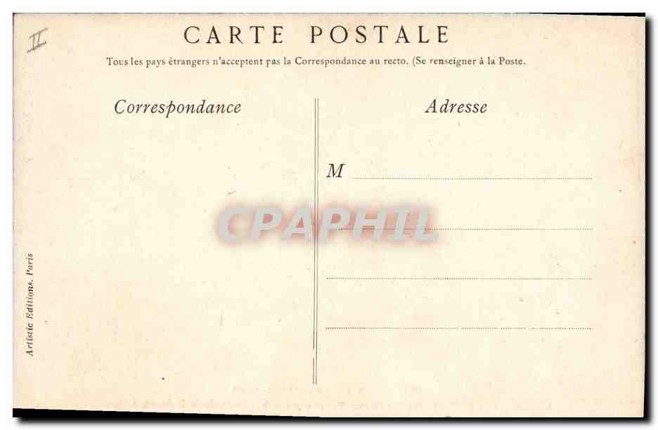 CPA Exposition de Bruxelles 1910 Un des postes de fourrures Revillon Freres a l'embouchure de la Koksaok River  — Rückseite