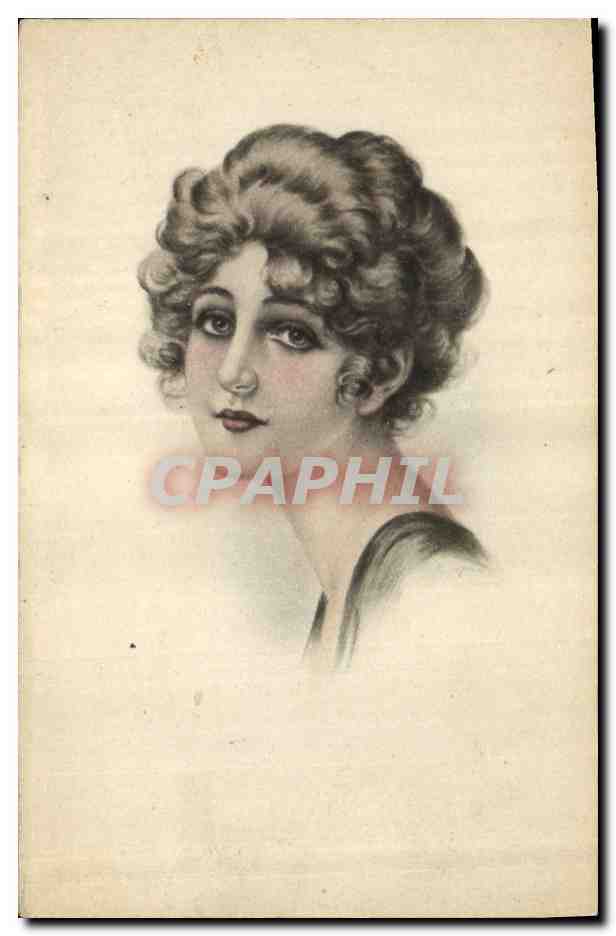 CPA Fantaisie Illustrateur Femme 
