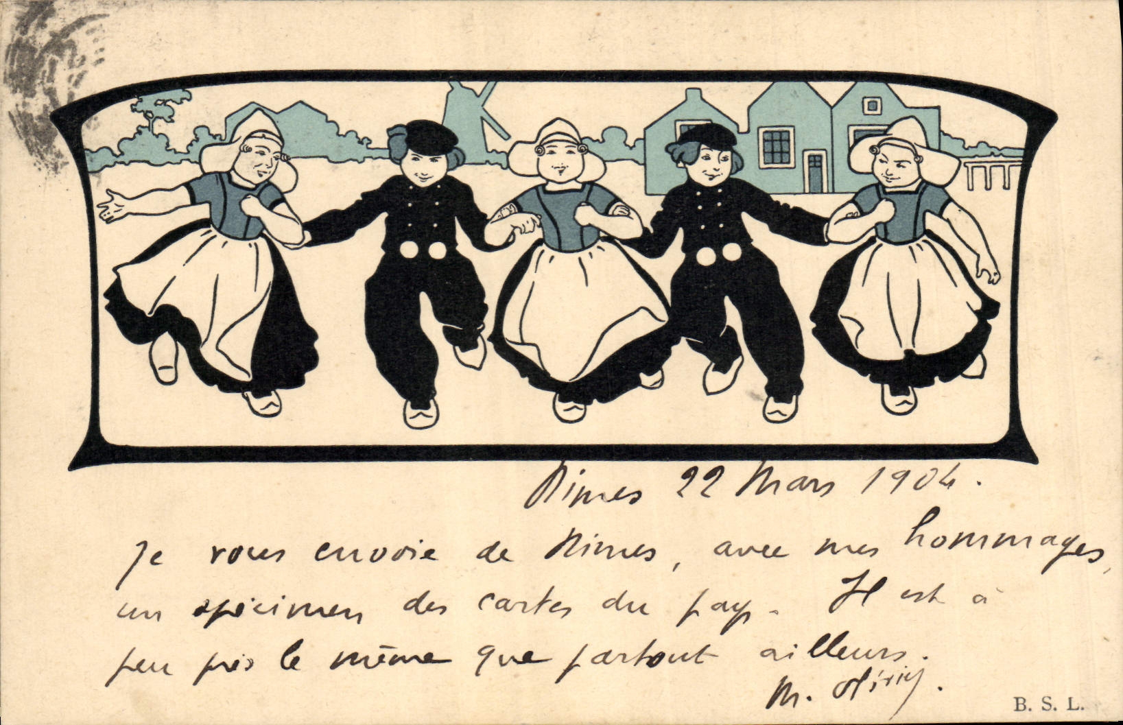 CPA Fantaisie Illustrateur Folklore 