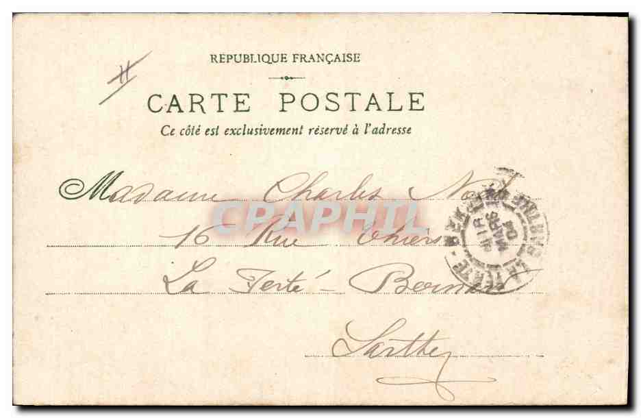 CPA Fantaisie Illustrateur Femme  — Rückseite