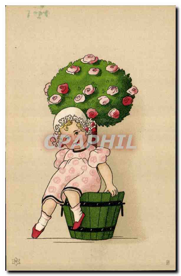 CPA Fantaisie Illustrateur Enfant 