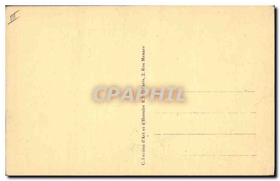 CPA Georges Duhamel  — Verso