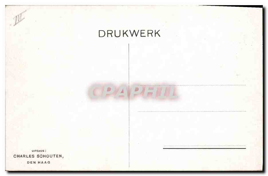 CPA Charles Schouten Den Haag  — Verso