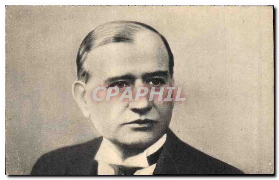 CPA Monsieur Le President Daladier Ministre de la Defense Nationale et de la guerre 
