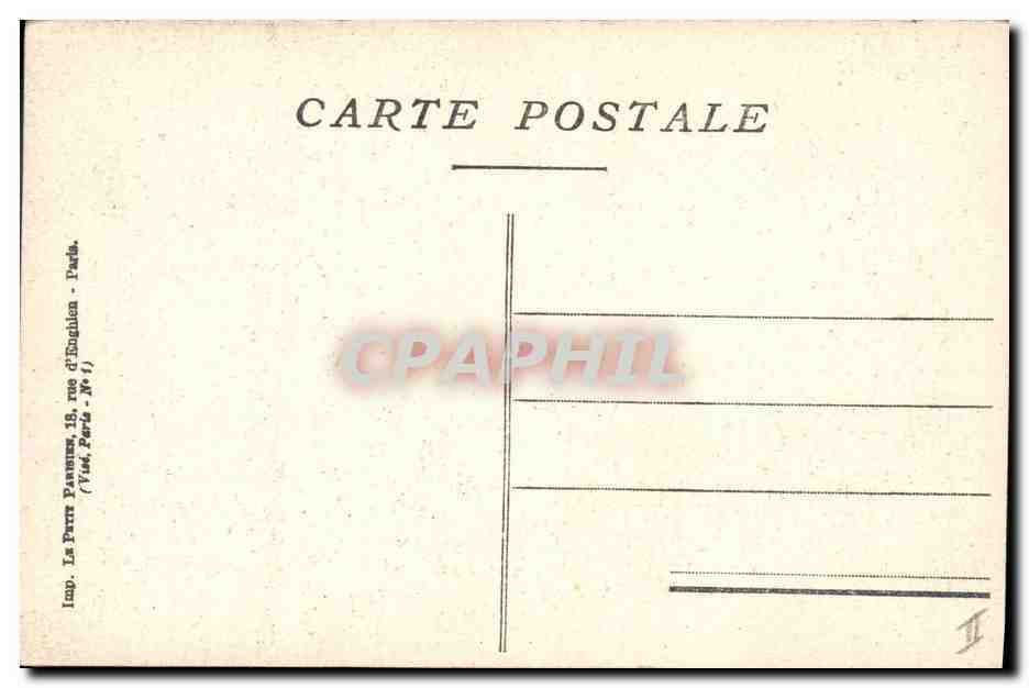 CPA L'heroine de loos Emilienne Moreau  — Verso