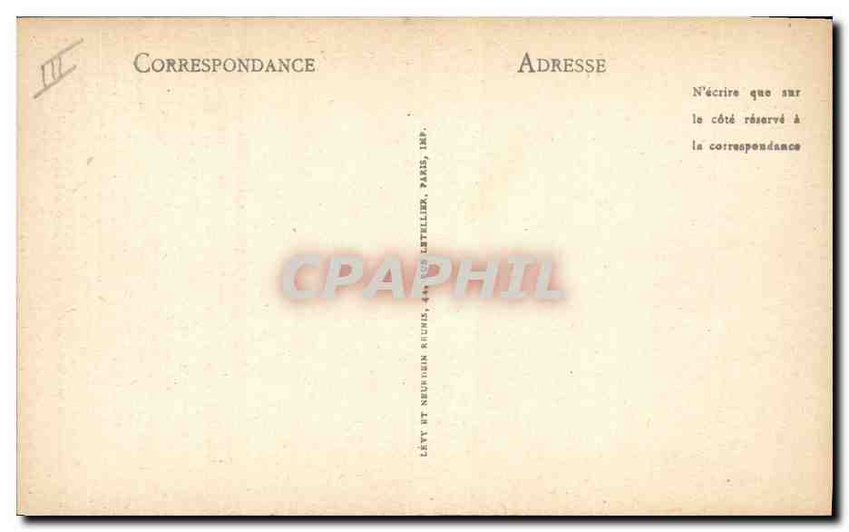 CPA Chateaubriand Ecrivain  — Verso
