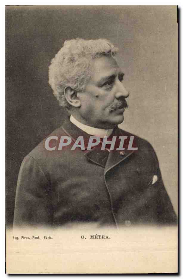 Portrait d'O. Méttra — Eug. Pirou, Phot., Paris