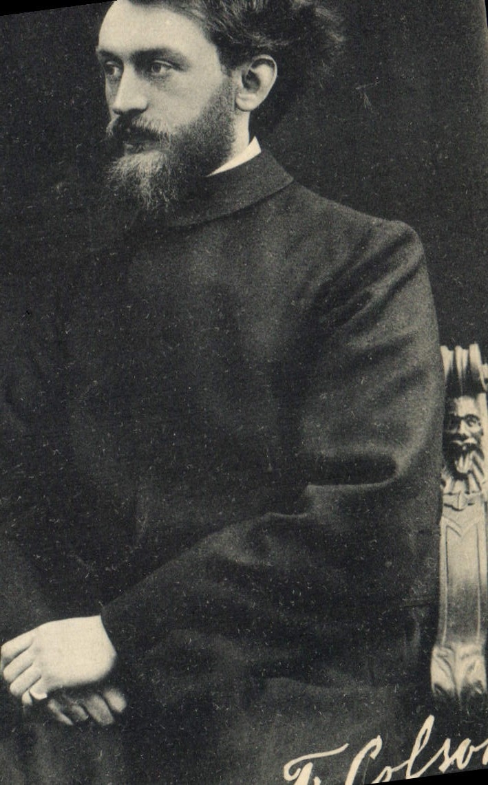 Portrait d'un homme barbu — T. Colson — Photo A. van Erp, Glinneken