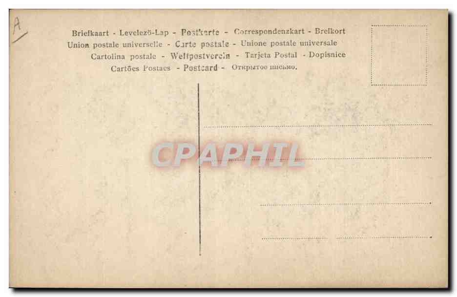 Pietro Mascagni — portrait en buste — CPAPHIL 1183 — Reverso