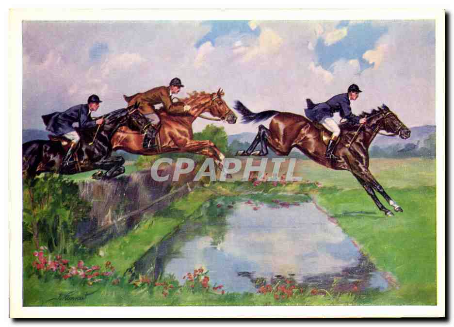 Concours hippique — Suisse — J. Konrad, No 1557
