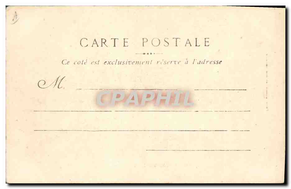 CPA Hippisme Equitation Chute a la barriere  — Verso