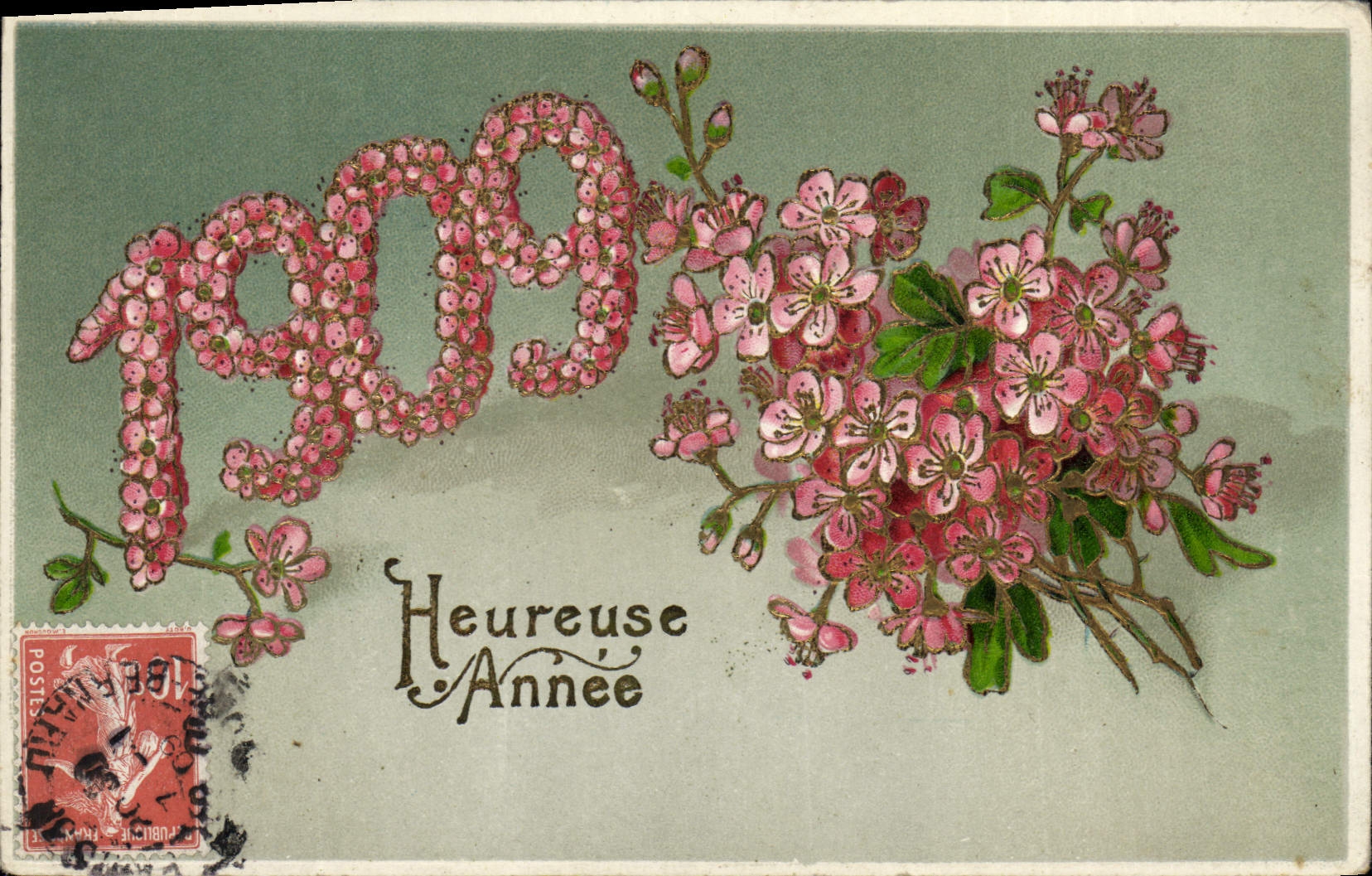 Anno 1909 — Buon Anno — editore non visibile